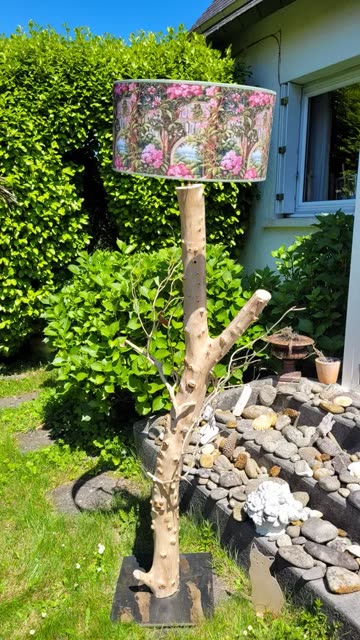 Lampadaire en bois flotté, pièce 4