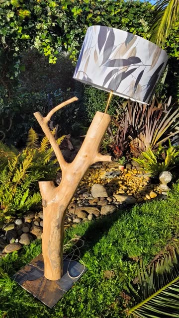 Lampadaire en bois flotté, pièce 5